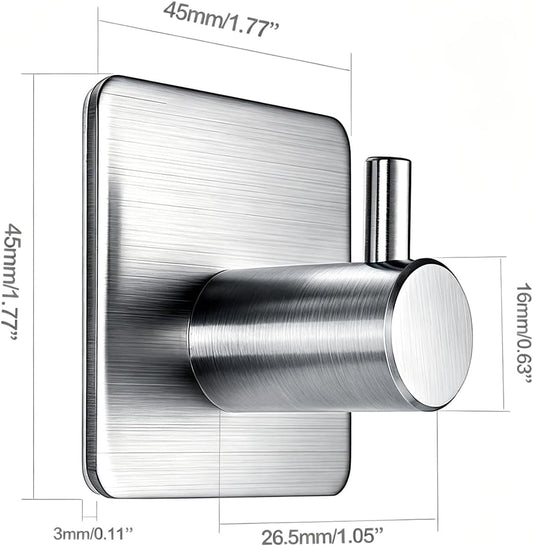 Adhesive Steel Hooks