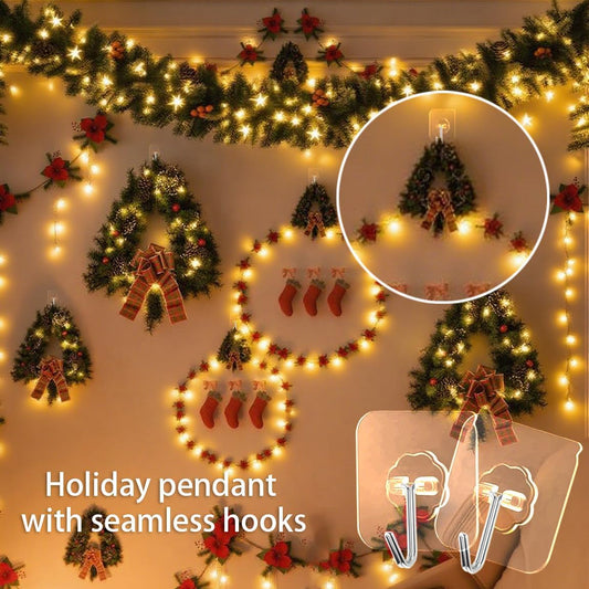 Adhesive Ceiling Hooks for Plants