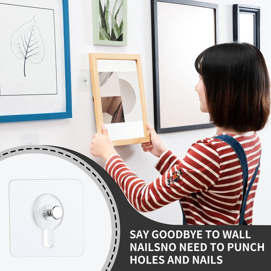 Adhesive Wall Hooks for Frames