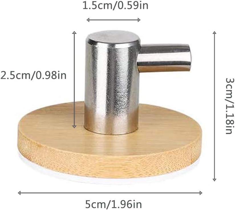 Self Adhesive Wooden Hooks