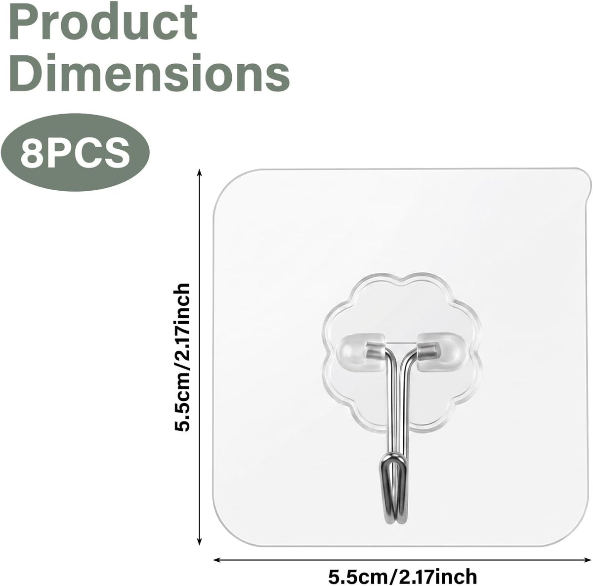 Outdoor Sticky Hooks for Christmas Lights