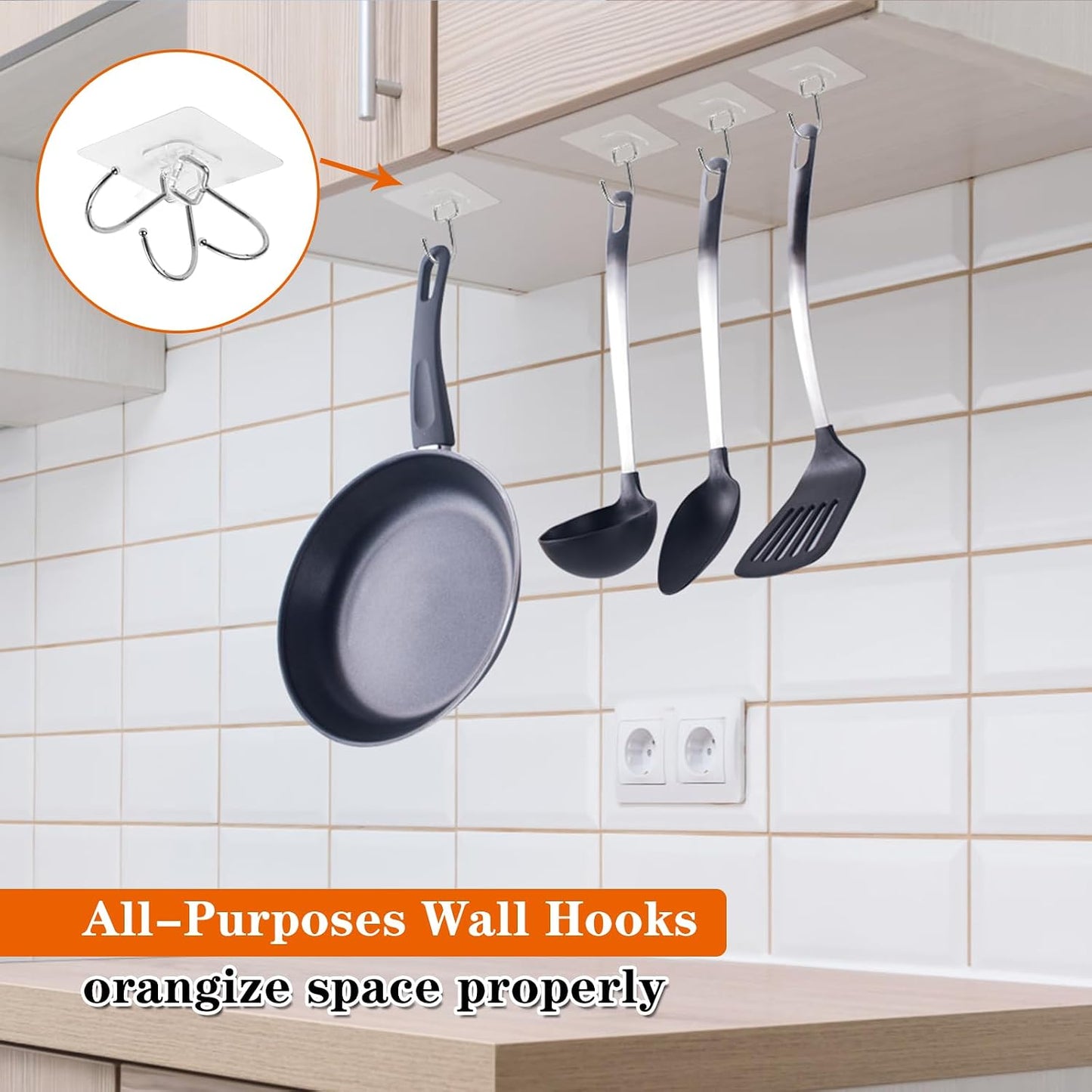 Self Adhesive Hooks Heavy Duty