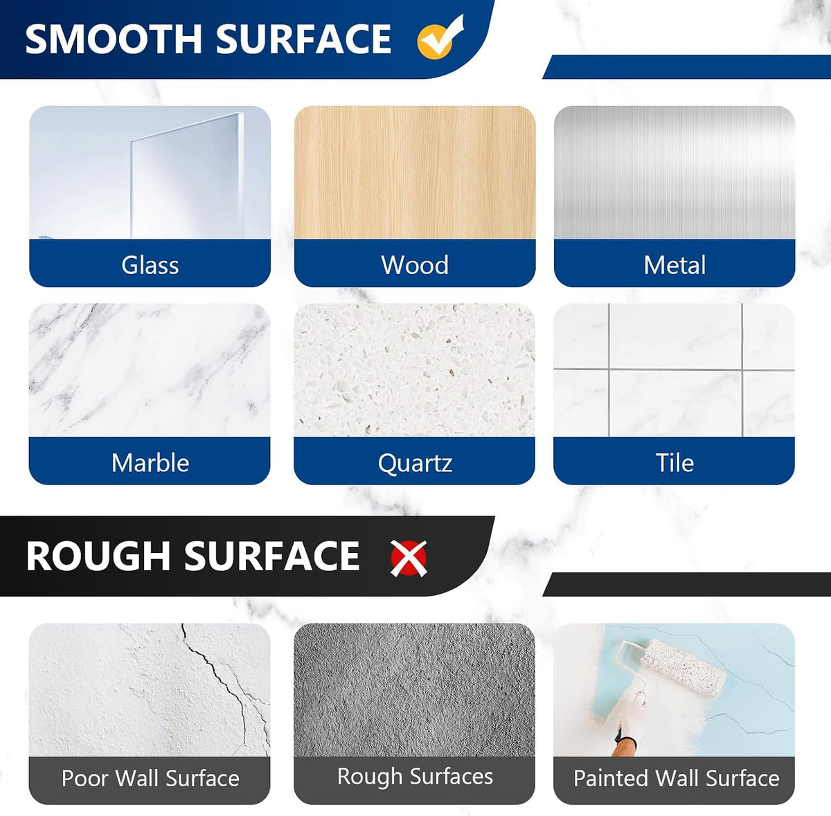 Adhesive Plastic Hooks for Walls