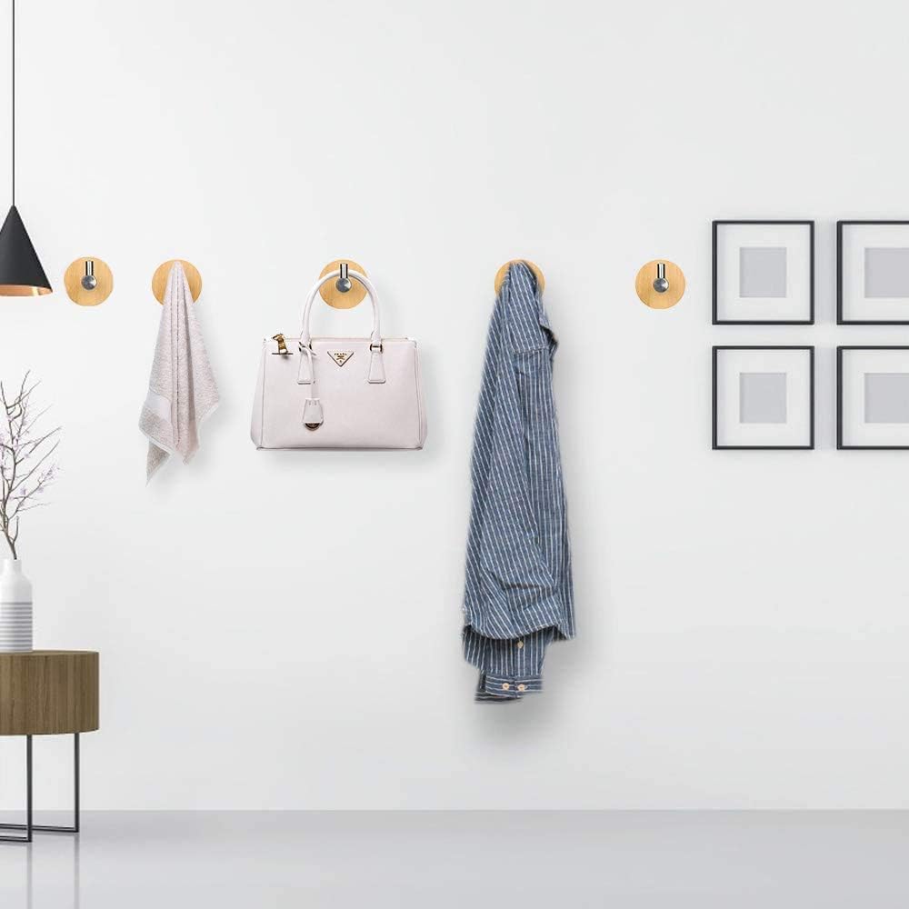 Self Adhesive Wooden Hooks