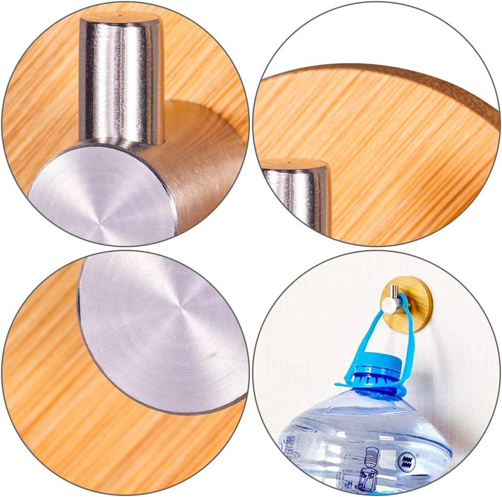 Self Adhesive Wooden Hooks