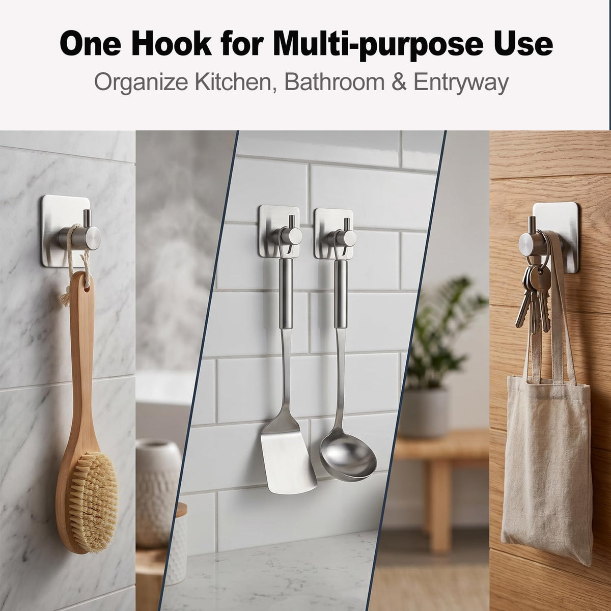 Adhesive Steel Hooks