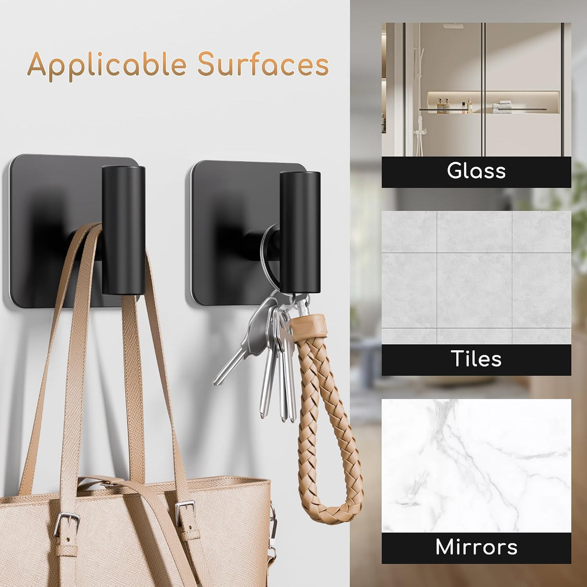 Aikzik Self Adhesive Hooks