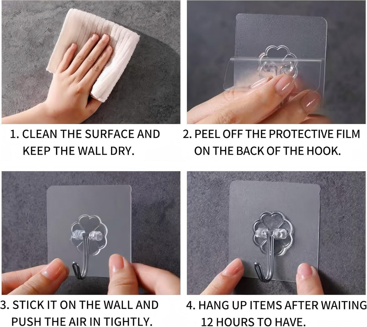 Adhesive Hooks for Kitchen