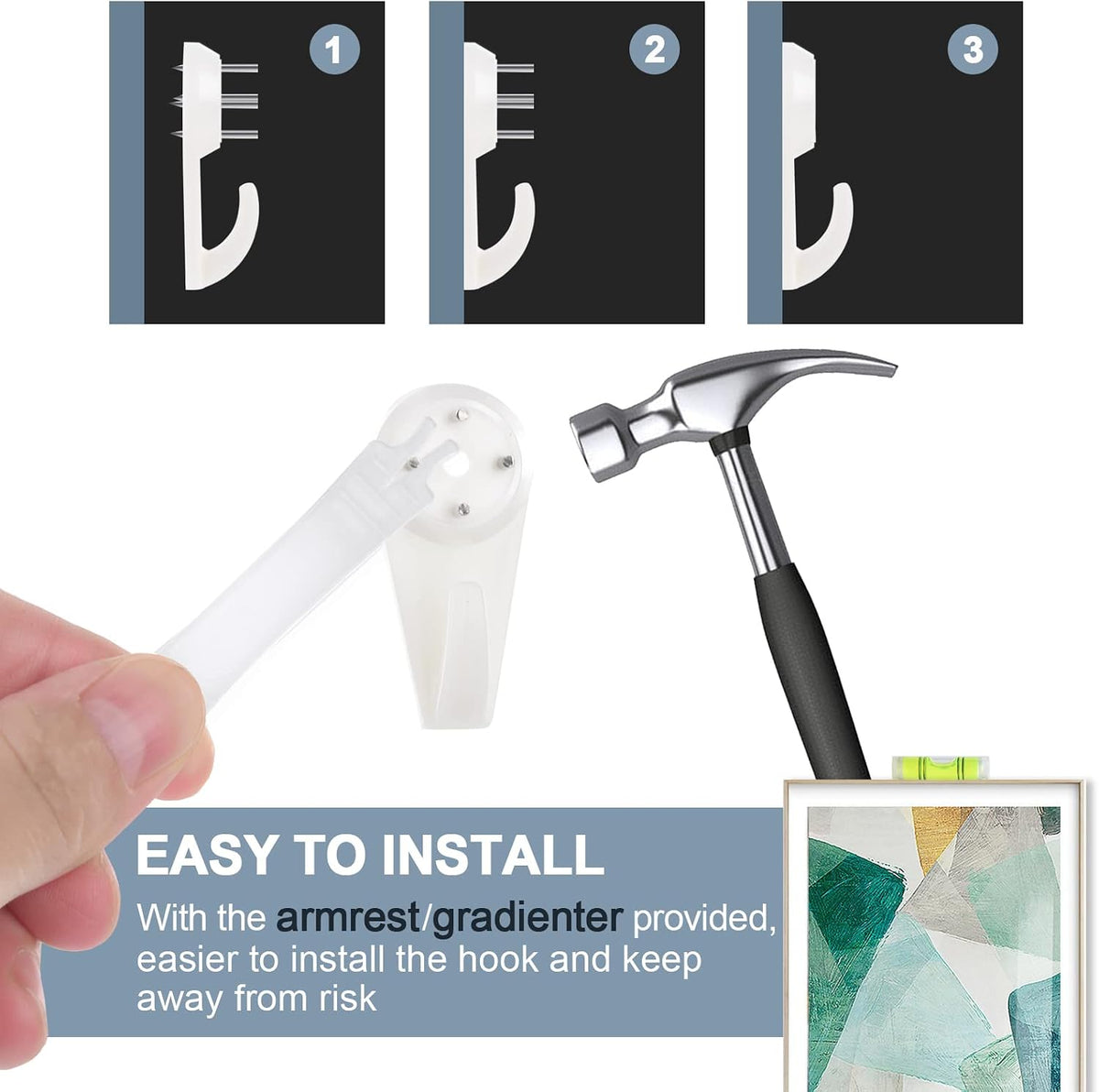 Cement Wall Hooks