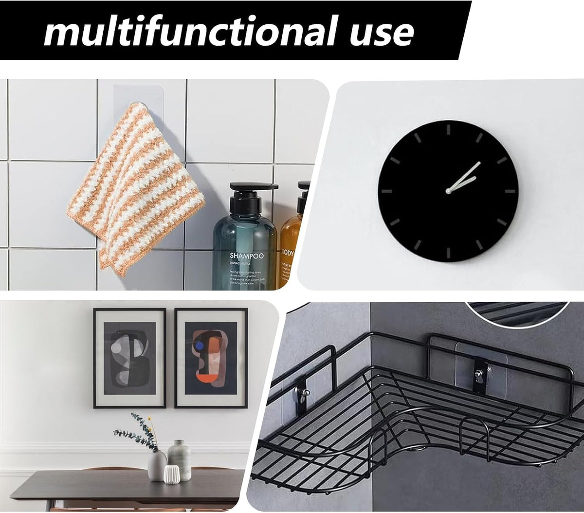Adhesive Wall Hooks for Frames