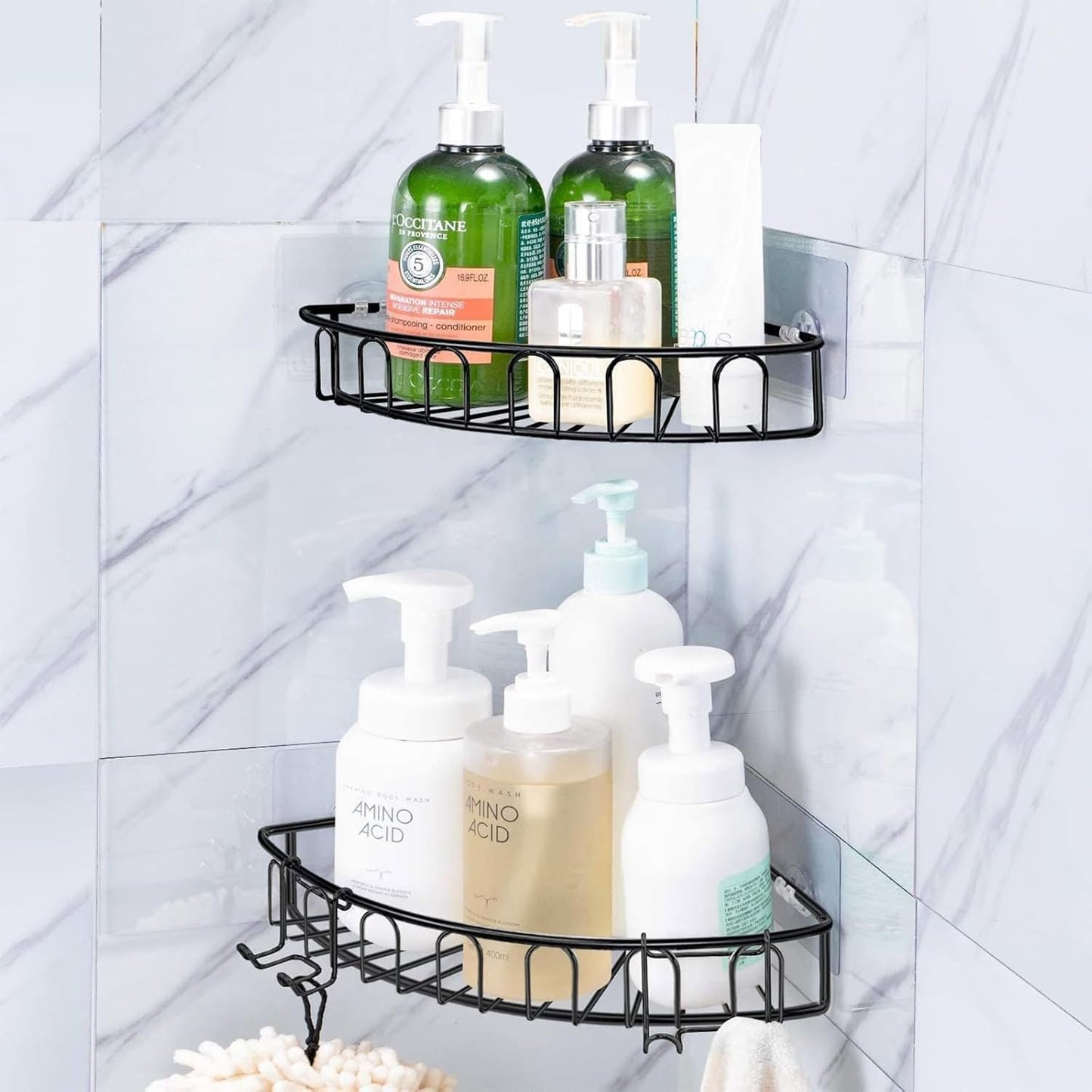 Waterproof Adhesive Shower Hooks