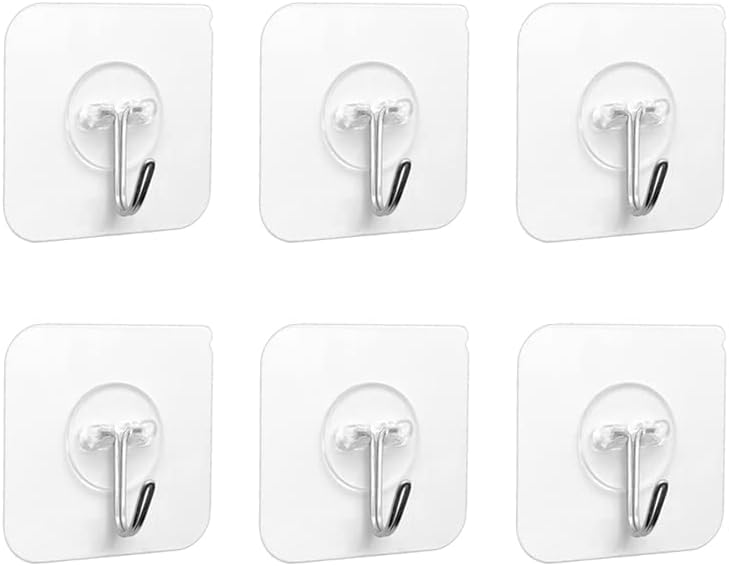Plastic Stick On Wall Hooks