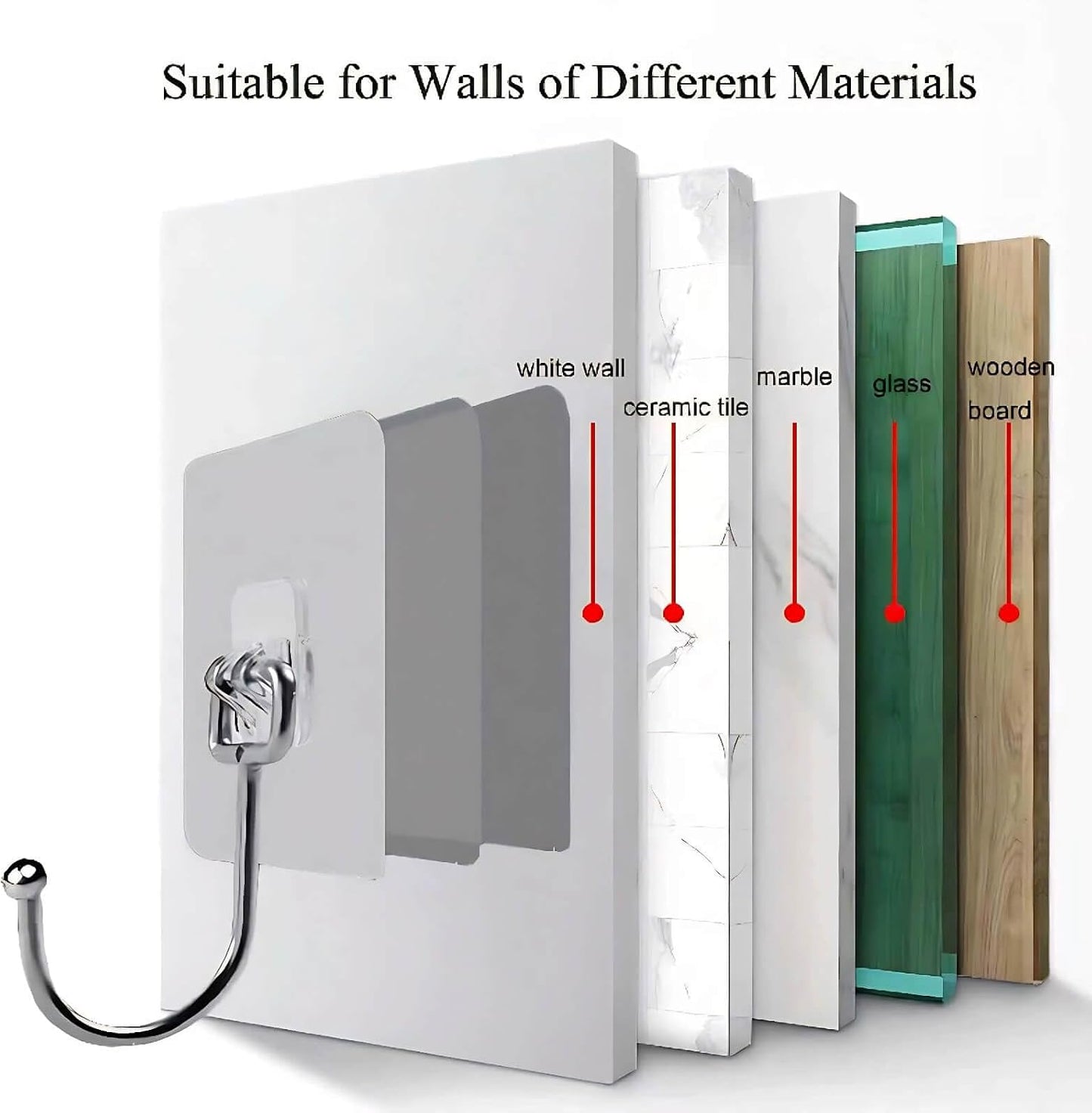 Removable Sticky Wall Hooks