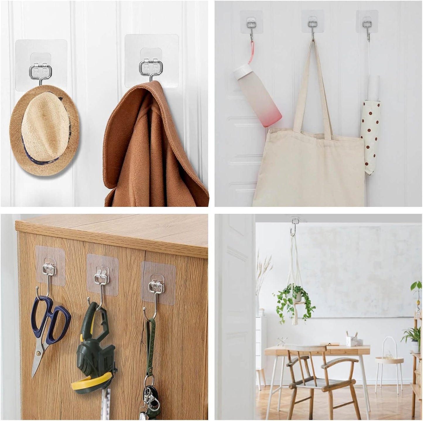 Removable Sticky Wall Hooks