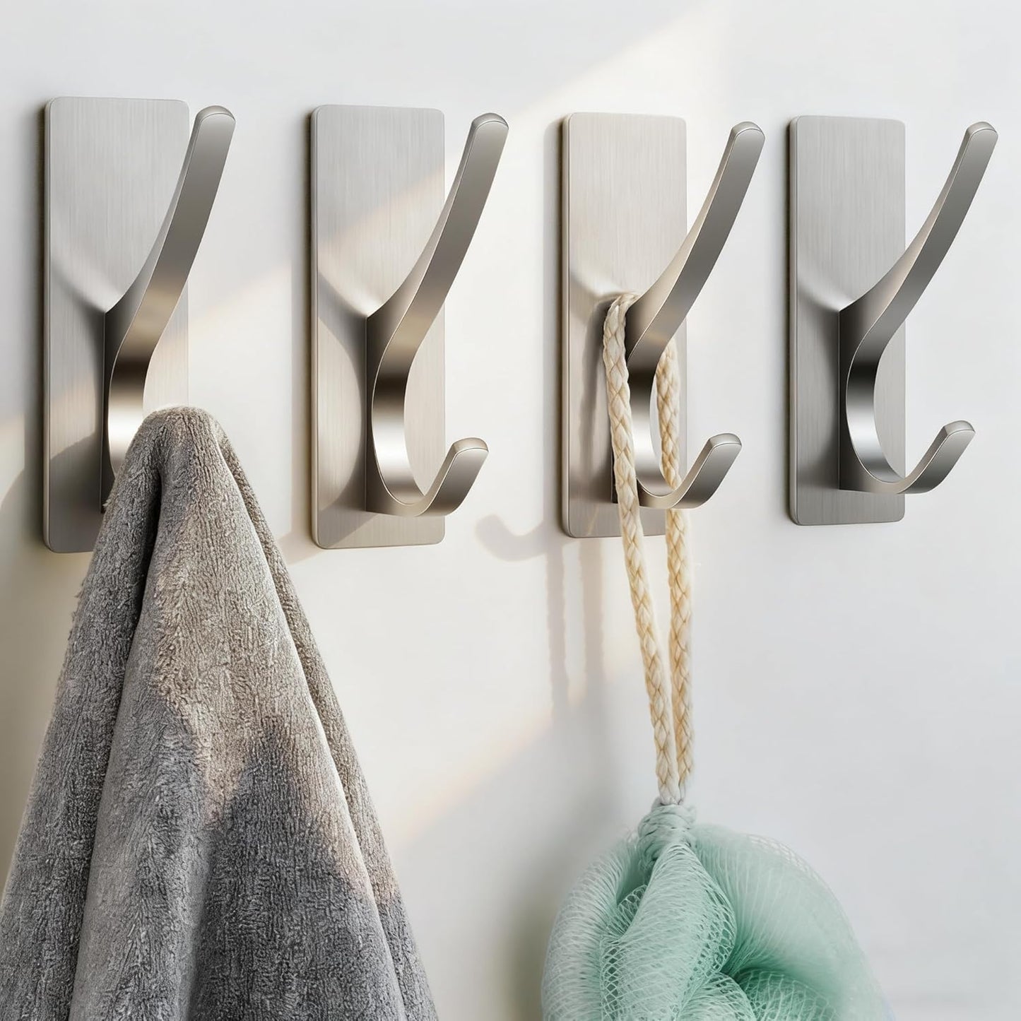 Self Adhesive Bathroom Towel Hooks