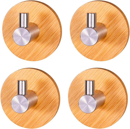 Self Adhesive Wooden Hooks